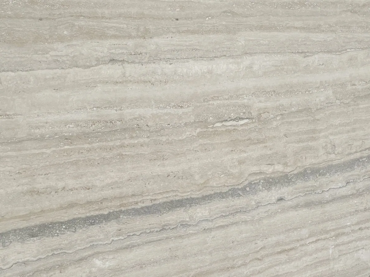Travertino Romano tábla finom, sávos rajzolattal